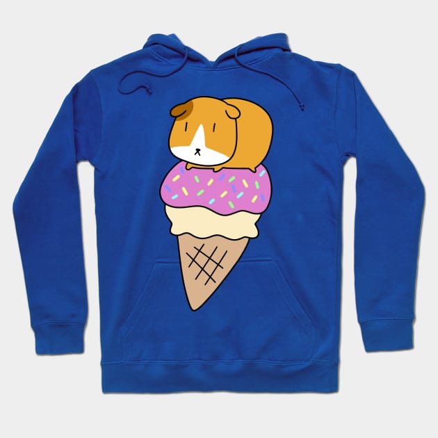 Icecream Guinea Pig Hoodie by saradaboru